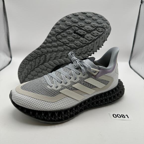 Adidas Womens sz 6.5 4DFWD 2 Running SHoes Halo Silver HP3204 - Picture 1 of 6